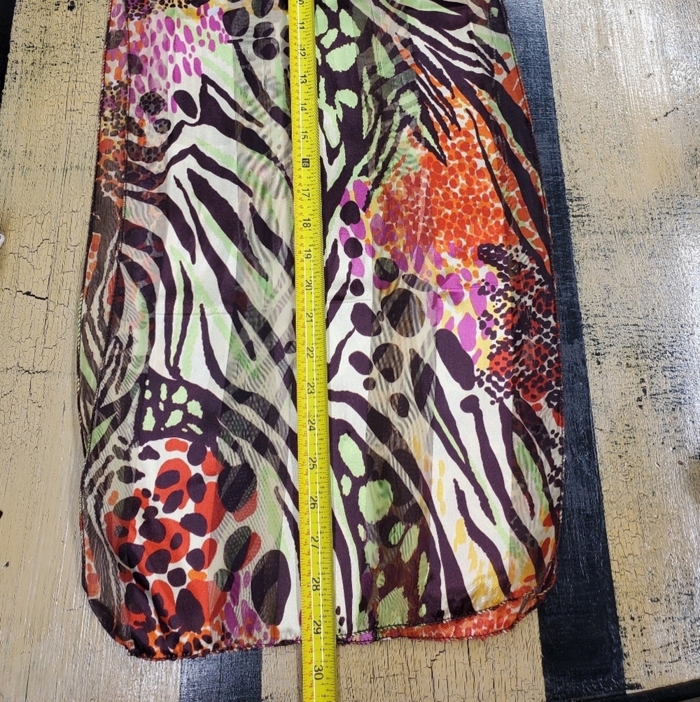 👸🧣 Wild print scarf - Picture 2 of 11
